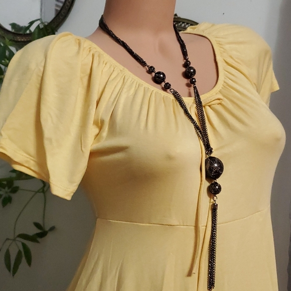 LAST ONE Gorgeous Yellow Sundress - Picture 5 of 10